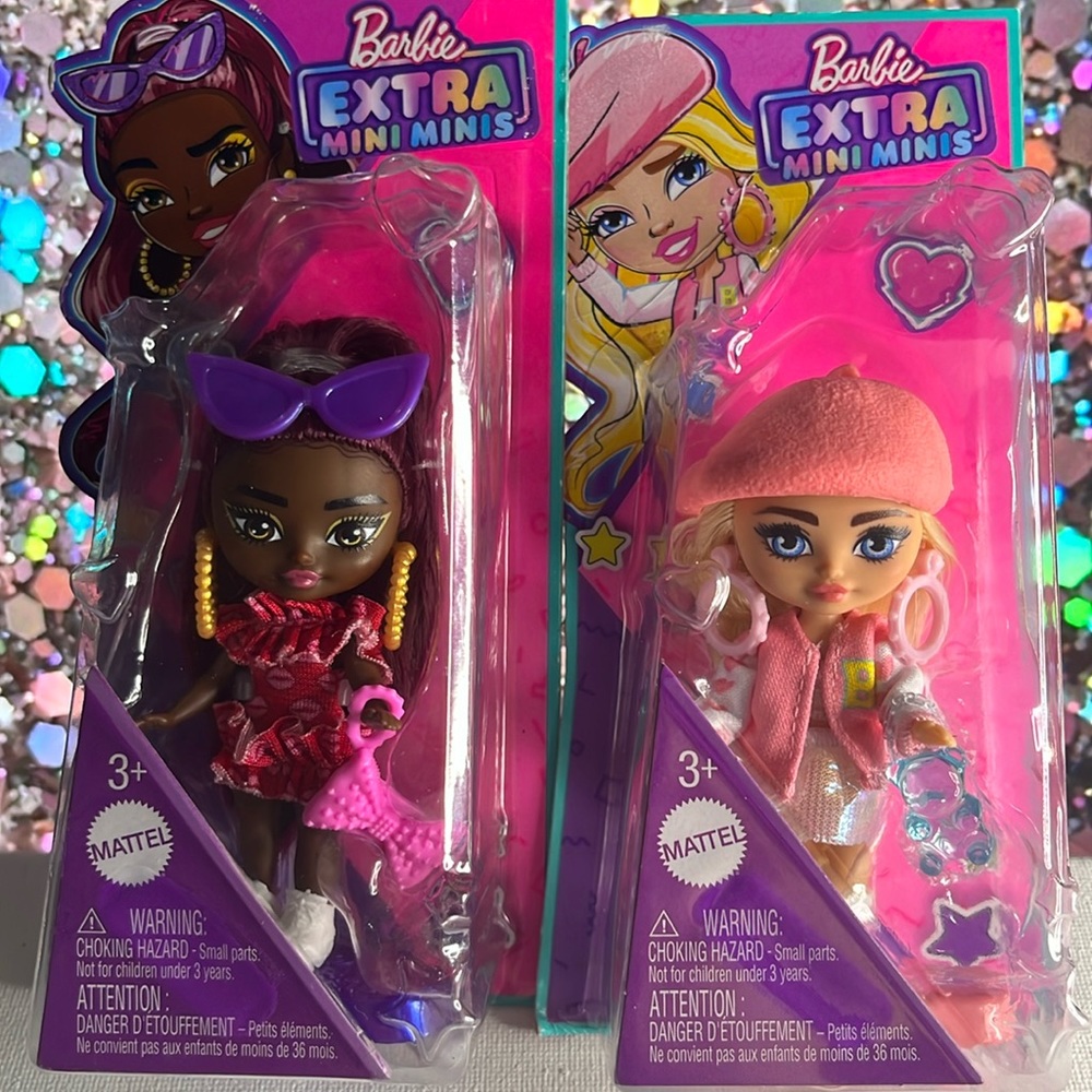 Mattel | Barbie | Extra Mini Mini’s Dolls | Bundle
